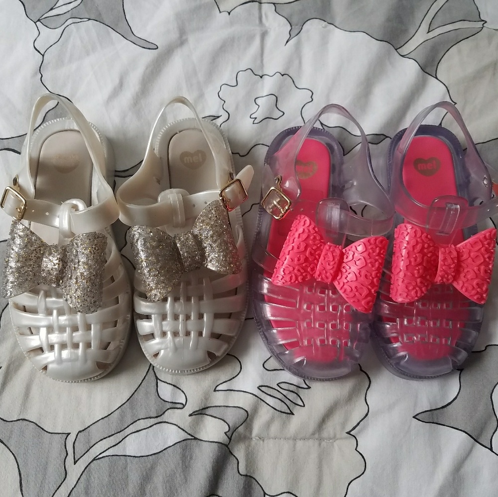 Mel by Mini Melissa Bow Jelly Shoes